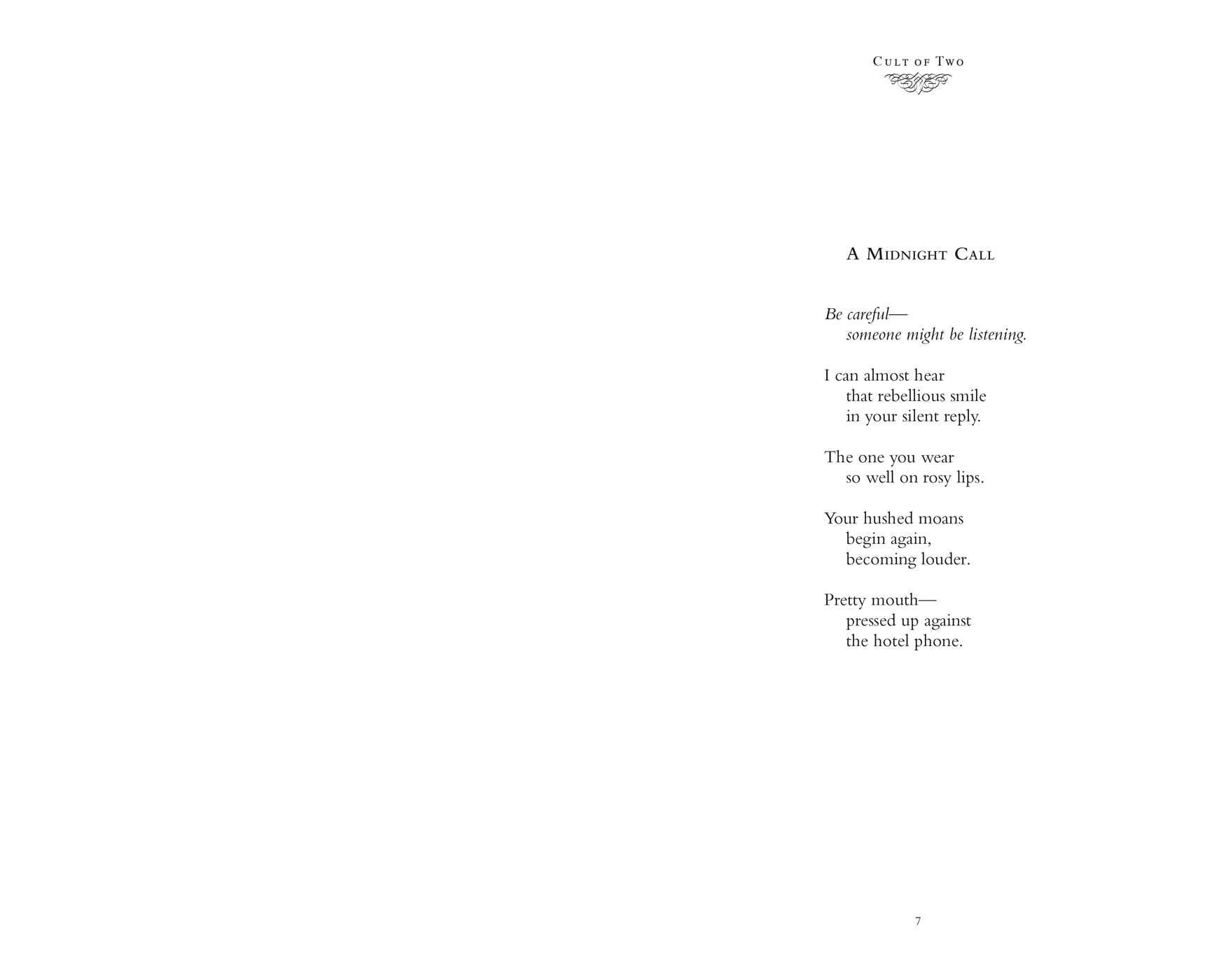 Cult Of Two Volume 5 Michael Faudet Faudet Michael 0050837431072 Amazon Com Books