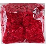 Real Mohair Wool Locks, Organic Hand Dyed Fiber for Felting, Blending, Spinning, Knitting, Doll Hair and Embellishments. 1 Ounce Red