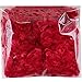 Living Dreams Real Mohair Wool Fiber Locks, Hand Dyed for Knitting, Felting, Spinning, Paper Craft, Doll Hair and Embellishments. 1 Ounce, Red