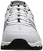 Skechers Sport Men's Afterburn Memory Foam Strike On Training Shoes,White/Navy,7.5 M US