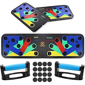 FAB Innovations Push-up Board, 9 in 1 Body Building Push Up Rack Board Push-up Support Male Fitness Equipment Home…