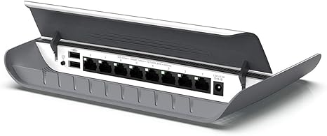 Amazon Com Netgear 8 Port Gigabit Ethernet Smart Managed Plus Switch Gs908e Desktop Housing With Integrated Cable Management 2 X Usb Charging Ports And Fanless Design For Quiet Operation Computers Accessories