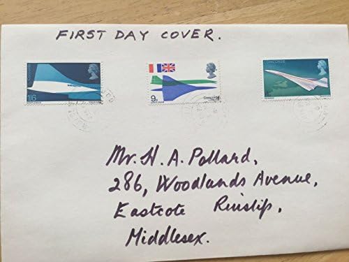 TGBCH (4) Used Posted 1st Day Issue / Cover (Concorde FDC 1/6, 9d, 4d)