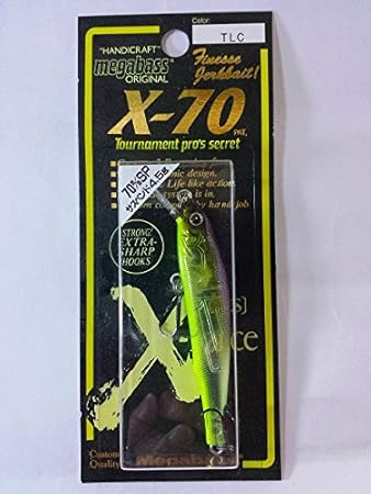Amazon Megabass メガバス ミノー X 70 Tlc メーカー廃盤カラー メガバス Megabass ルアー