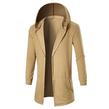 JYJM Herren Warme Jacke Herren Herbst und Winter lässig Strickjacke Herren Sweatshirt Kapuzenjacke Herren Outdoor Sport Jacke