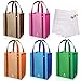 Avery Barn 10pc 2 Tone Reusable Reinforced Grocery Shopping & Produce Bag Set