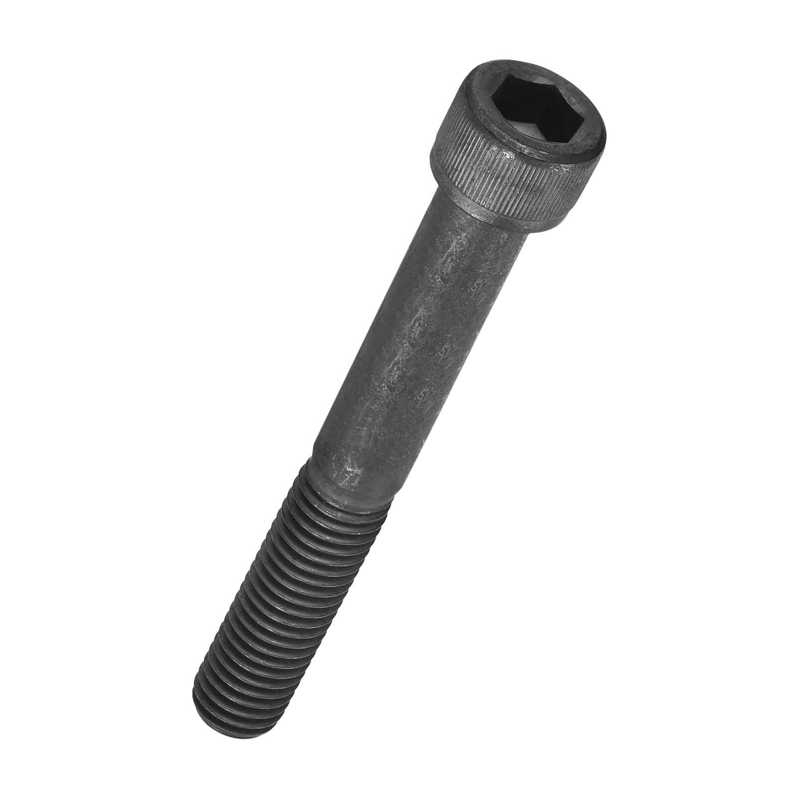 Kozelo 100pcs Socket Head Cap Screws - [5/8"-18 x 2-3/4"] Alloy Steel Black Oxide Grade 12.9 Internal Hex Screw for 3D Printer Furniture Industrial Use, Black