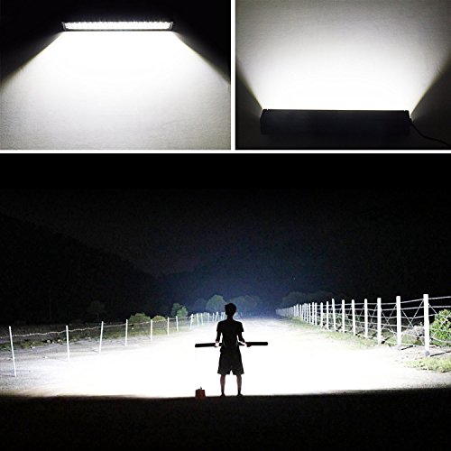 LED Light Bar, OFFROADTOWN 30inch 480w Quad Row LED Fog Lights Spot Flood Combo Beam Off Road Light for Vehicle Truck Jeep Wrangler ATV UTV SUV Ford Boat