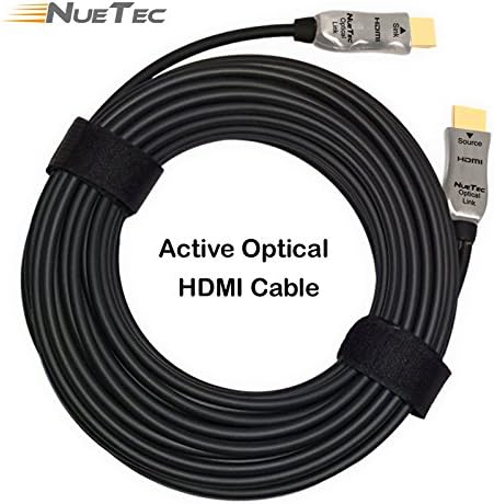 Nuetec HDMi 4K HDR Fibre Optic Cable 9.0M