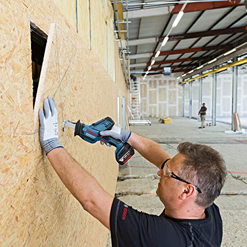 Bosch Professional 18V System GSA 18 V-LI C - Sierra sable a batería (0 - 3050 cpm, profundidad de corte 200 mm, 2… – Bild 4