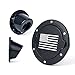 Xprite Fuel Filler Door Cover Gas Tank Cap for 2007-2018 Jeep Wrangler JK JKU-American Flag