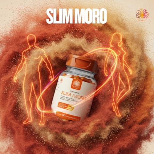 Slim Moro Cápsulas Ca.nuts | 60 Cápsulas | Extrato de Laranja Moro + Spirulina + Chlorella + Cromo + Curcumina + Própolis + Vitamina C (1 Pote)