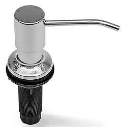 Soap Dispenser for Kitchen Sink (Chrome), Built in