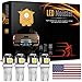 LED Monster 4x 168 194 T10 5SMD LED Bulbs Car License Plate Lights Lamp White 12V (4)