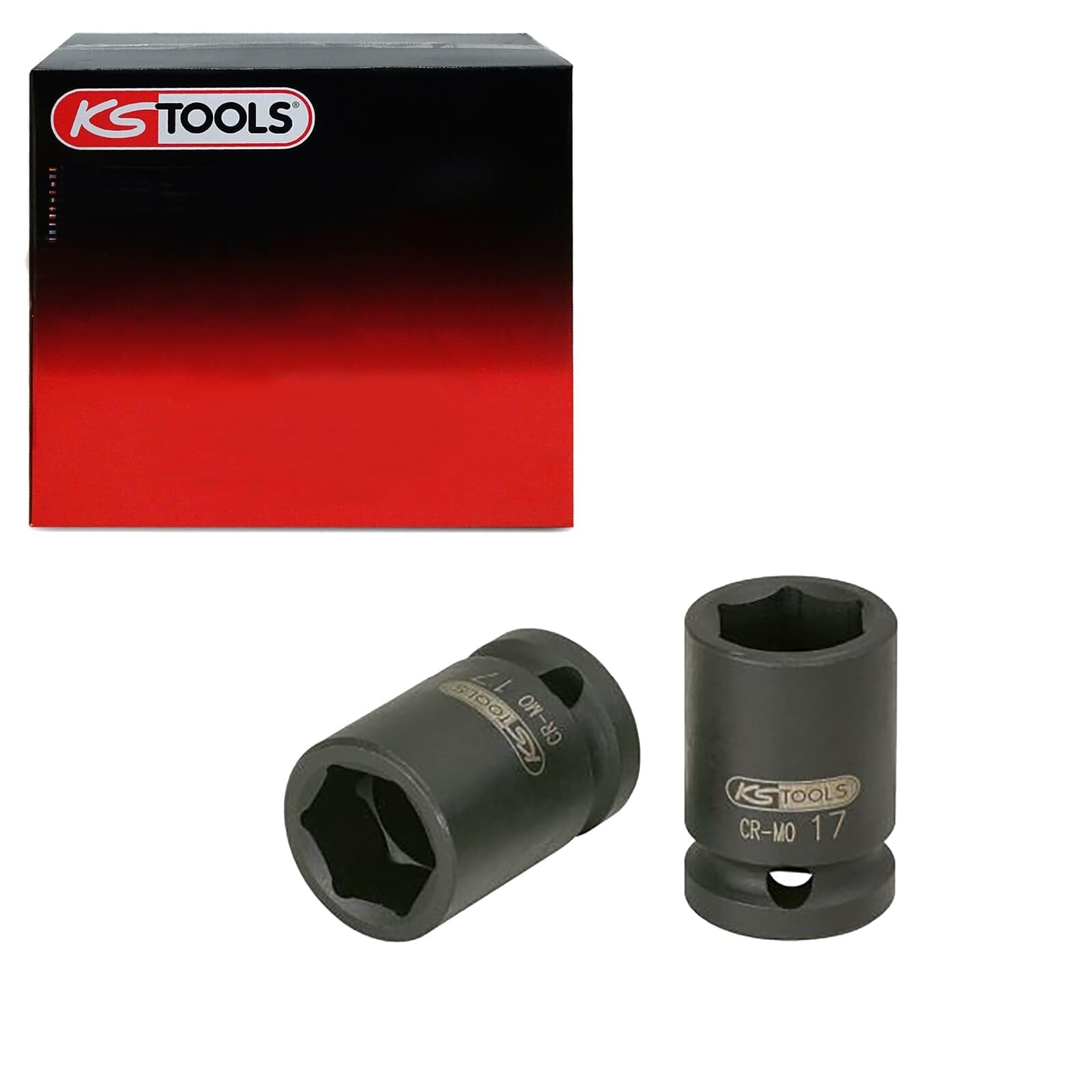 KS Tools 515.1032 1/2-inch 32mm Hex Impact Socket Short