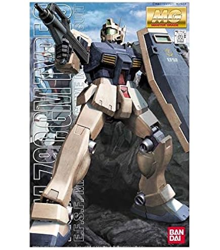 Amazon.com: Gundam RGM-79C GM Custom MG 1/100 Scale : Arts, Crafts