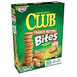 Keebler Club Peanut Butter Bites, Mini Sandwich Crackers, 8.8 oz Box