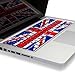 Kuzy Stickers UK Great British Flag Keyboard Skin for MacBook Pro 13