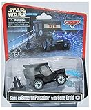 Disney Star Wars Pixar Cars Sarge as Emperor Palpatine with Cone Droid 1/55 Die-Cast Series 3 NEW 2015 Release