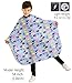 PERFEHAIR Kids Haircut Barber Cape Cover for Hair Cutting,Styling and Shampoo, for Boys - Black Space Printing