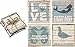 Primitives by Kathy 30899 Absorbent Stone Coaster Set, Beach