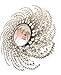 Gold Round Wall Mirror - Elegant Decorative Bathroom Mirror, Large Hanging Mirror for Bedroom, Espejos para Dormitorio y Sala, Big Mirror for Wall Decor