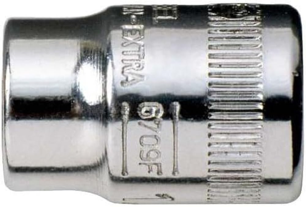 Bahco 6709F-4.5 1/4-Inch Socket Driver for Slotted Head Screws, Silver, 4.5 mm