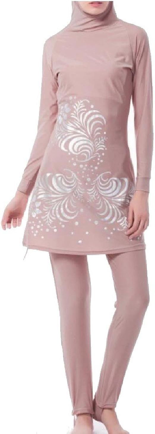 cheese Women Dubai Printed Bathing Suits Islamic Muslim