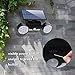 Solar Lights Outdoor Motion Sensor，Hallomall Solar Security Lights with Dual Head Spotlights 30 LED Waterproof 360-Degree Rotatable Solar Motion Lights outdoor for Yard Garden Garage Patio Porch-1Pack