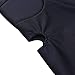 iiniim Unisex Bandage Hood Lingerie Headgear Mask Role Play Costume Open Mouth with Blindfold One Size