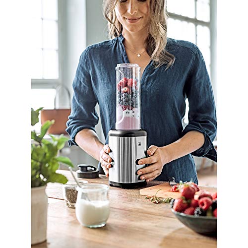 WMF Kult X Mix & Go Mini Smoothie Maker, Standmixer, Blender elektrisch, Shake Mixer 300 Watt, Tritan-Kunststoff Flasche – Bild 3
