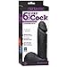 Doc Johnson Vac-U-Lock CodeBlack - ULTRASKYN - 6 Inch Realistic Cock - F-Machine and Harness Compatible Dildo