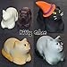 4 pack 3D Cat Silicone Cupcake Mold with Decorating Kit – For Chocolate, Jello, Ice, Soap. Unique Gift for Cat Lovers and Bakers
