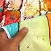 econious Photo Backdrop, 3x5ft Colorful Brick Wall Wood Floor Backdrop for Photography, Resistant Fleece-Like Cloth Fabric, with Rod Pocket (Backdrop Only)