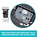 BEYONDTEK Work for Brother P Touch Label Maker Cartridge Tz 1/2
