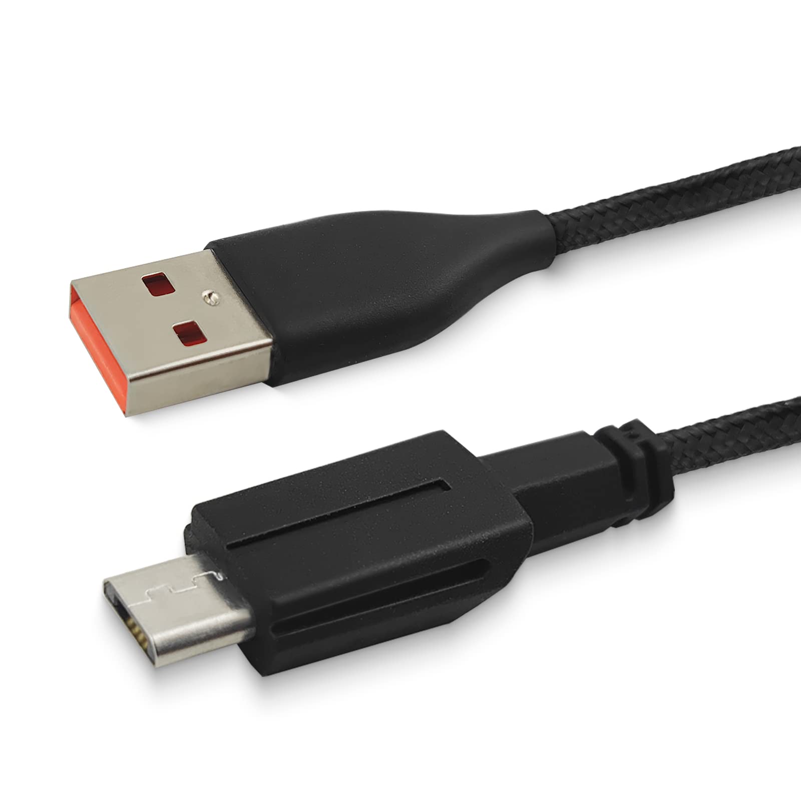 4.8Ft USB Charging Cable Compatible with Alienware Wired/Wireless Gaming Mouse 610M,Braided Fast Transmission Replace USB Charger Cord fits for Alienware 610M Gaming Mice.