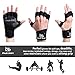 Weight Lifting Gloves - Men - Women - Cross Training Pull Up Workout - CrossFit Weightlifting WOD - Grip Guantes Para Gym Bodybuilding Calisthenics Pullup Bar - Kettlebell Deadlift Wrist Support Wraps