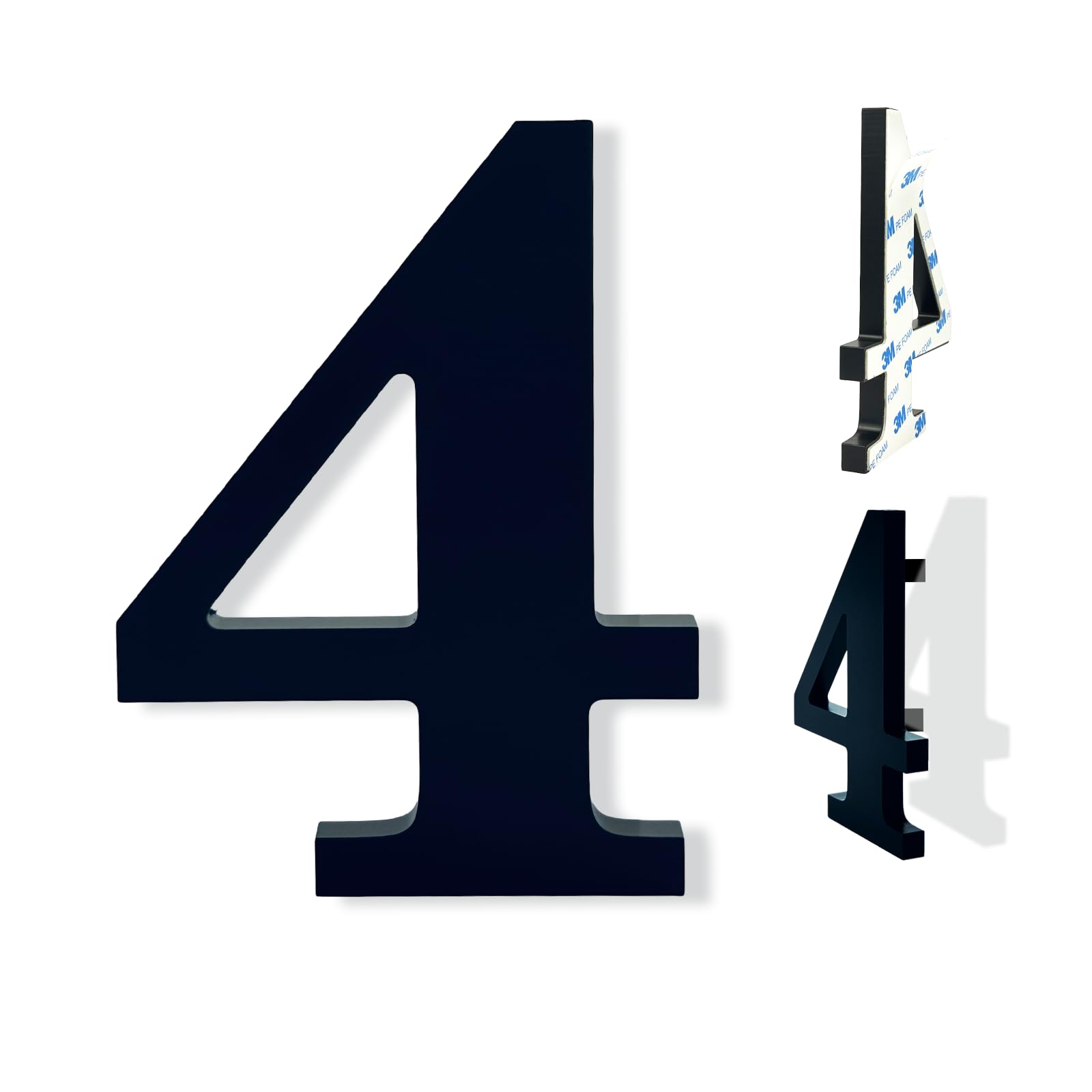 Hvatry 5'' House Numbers for Outside - Modern