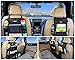 Sellurite Car Trash Can & Car Seat Organizer Duo–Car Garbage Can with Lid & Backseat Organizer with Cup Holder, Tissue Holder & Pockets