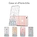iPhone 6s Case Clear, Unov iPhone 6 Case Clear with Design Embossed Pattern Soft TPU Bumper Shock Absorption Slim Protective Cover for Apple iPhone 6s/6 4.7 inch(Watercolor Castle)