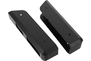 WRITWAA Wall-Mounted Scale Holder Brackets 1 Pair, Acrylic Body Weight Scale Rack for Bathroom and Bedroom