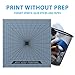 Best 3D Printing Build Surface - 8x8 Square Bases - Bin The Blue Tape, Kapton Tape and Hairspray, No Prep 3D Print Base - Premium 3D Printer Parts and Accessories