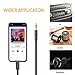 Car Aux Cable for iPhone X/Xs/Xr / 8/7 / 6 / Plus, Topacom 3.5mm Audio Cable, Aux Cord for Car Stereo, Headphone, Speaker, Red & Black