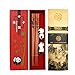 Cute Panda Chopsticks, MHKBD Chopsticks with Case Reusable Wooden Chopsticks with Cute Panda Holders Gift for Valentine's Day, Perfect for Panda Person