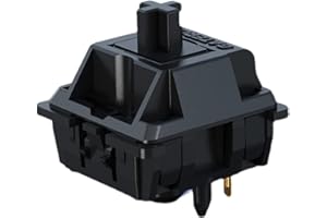 DRAOZA Gateron Oil King V2 Linear Switch - 55g Mechanical Keyboard Switches, 5 Pin Factory Pre-Lubed for Smooth & Quiet Typing, Compatible with Custom Gaming Keyboards(72 PCS)