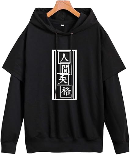 Amazon Yuedoodo 男性用 女性用 スウェット コート パーカー 長袖 フード付き カジュアルトップス 春用 秋用 学生用 メンズ レディース Mサイズ ブラック コスプレ 仮装 通販