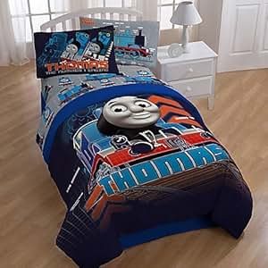 Amazon.com: Thomas the Train Twin/Full Comforter: Home ...