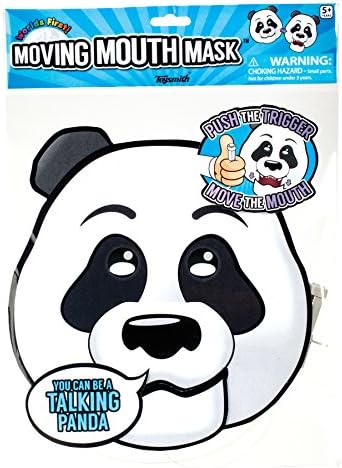Moving Mouth Mask-Paper Panda Face-Talking Headz Critter