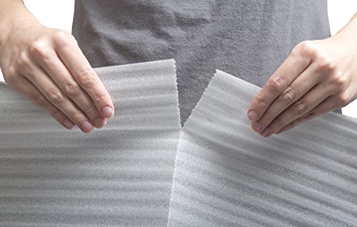Packing Materials Foam Roll 12" Wide x 70' Long X 1/16" Thick • Perforated Every 12" • Great for all shipping, mailing, packing and moving needs - Thumbnail 3