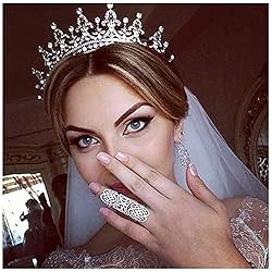 COCIDE Queen Tiaras and Crown with Comb for Women